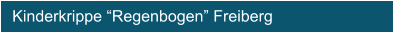 Kinderkrippe “Regenbogen” Freiberg